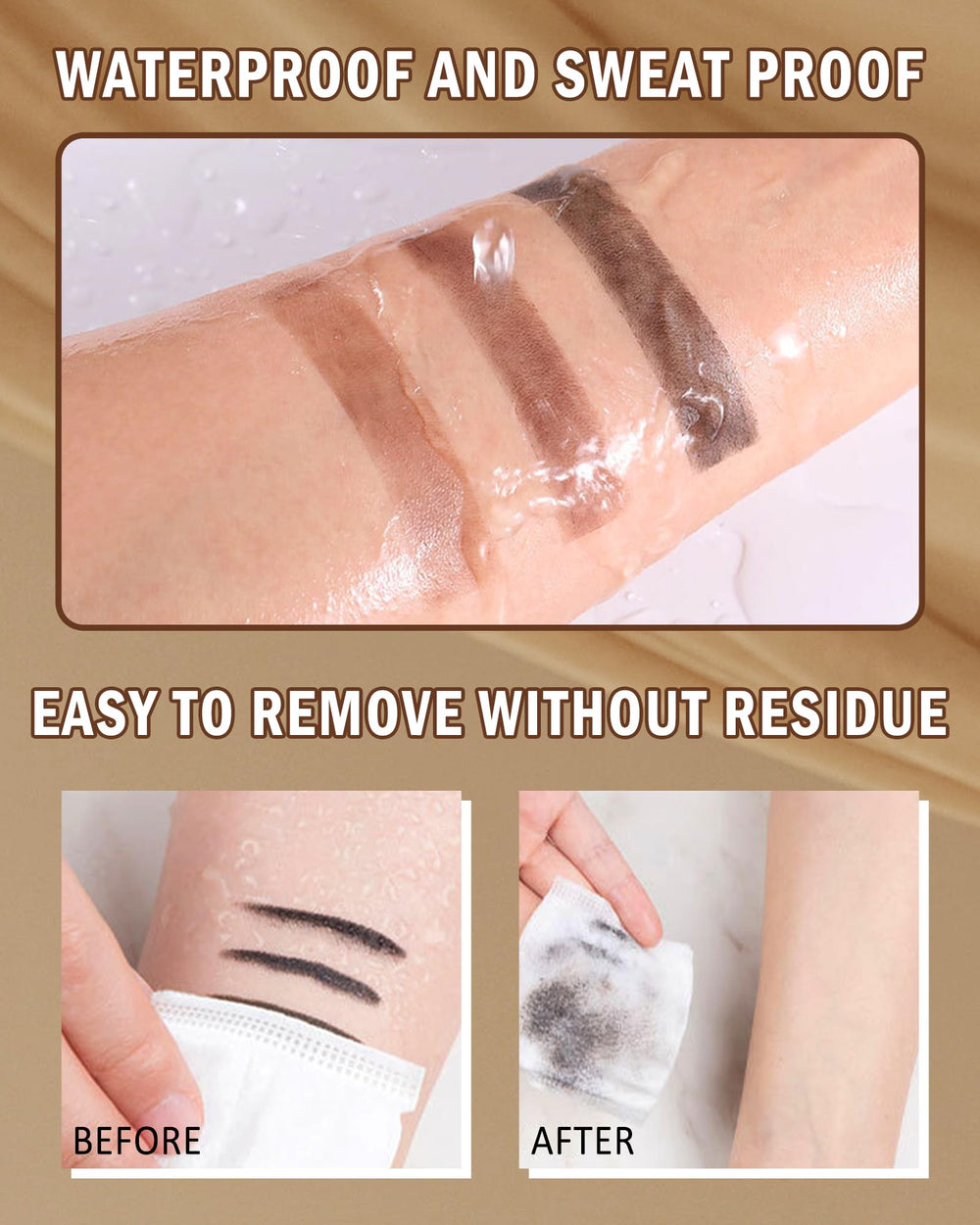 LYSdefeu eyebrow palette matte finish for natural contour