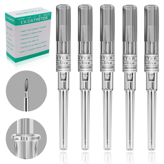 Lyuxzad 16G catheter piercing pack enables versatile jewelry access safely