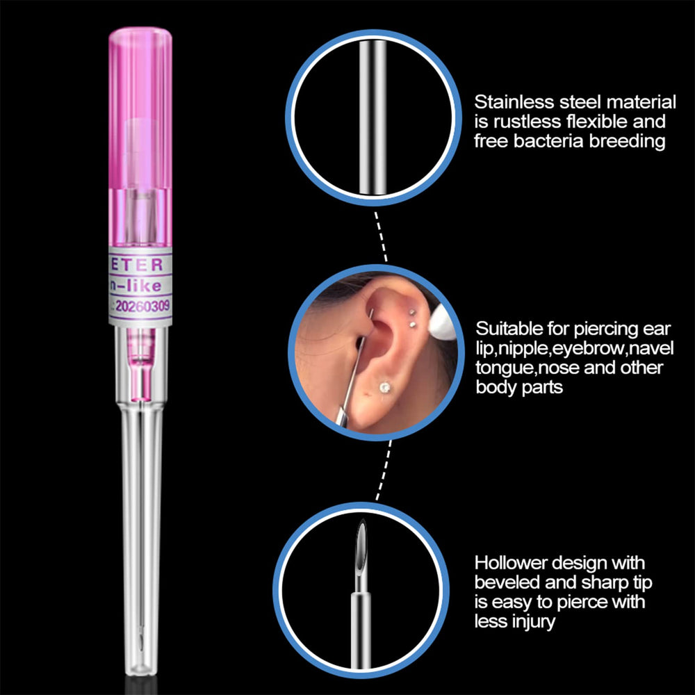 Individually sealed tubes protect sterility until use