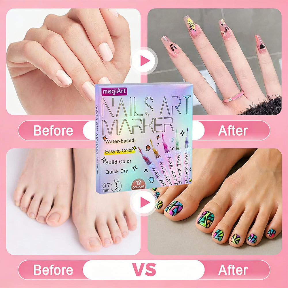 LZUPIKC gift-ready nail art kit for creativity lovers.
