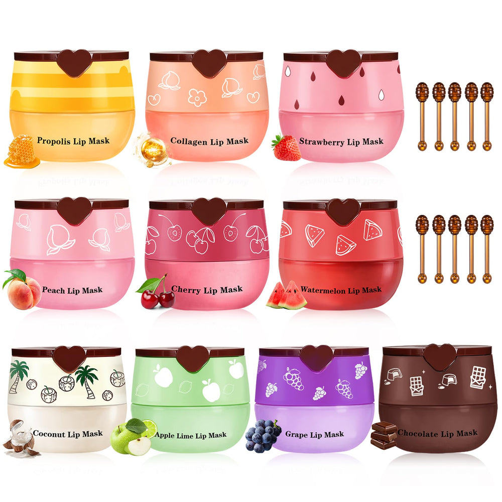 LZXLUKGIR honey pot lip balm packaging ready for gifting