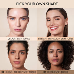 M. Asam Magic Finish Mousse offers buildable coverage from sheer to fuller