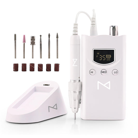 M GEM brushless nail drill 35,000 rpm for precise shaping and smooth polishing