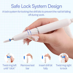 M GEM ergonomic handpiece design reduces hand fatigue during extended sessions
