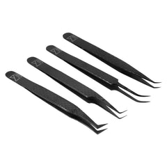 M LASH isolation tweezers with diamond grip for steady application.