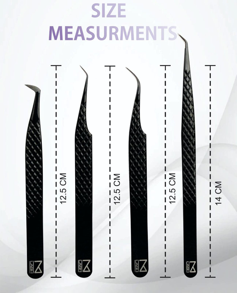 M LASH Tweezers isolation tool ensuring clean lash separation.