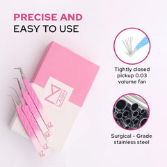 M LASH Japanese steel tools resist corrosion and are easy to clean.