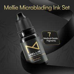 M microblading ink warm effect shade for natural looking brows