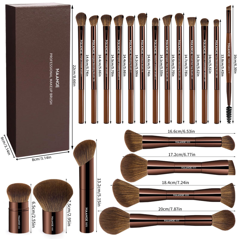 MAANGE gift box packaging highlights the set as a thoughtful gift.
