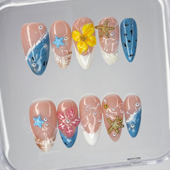 MABKJLF kit contents with 10 nails and jelly glue