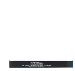 MAC Colour Excess Gel Pencil Eye Liner Hell-Bent swatch on skin demonstrating pearlized finish
