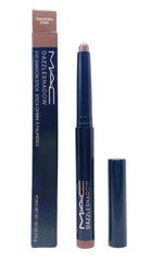 MAC Dazzleshadow Subliminal Spark close-up highlights silver pearl shimmer for versatile wear.