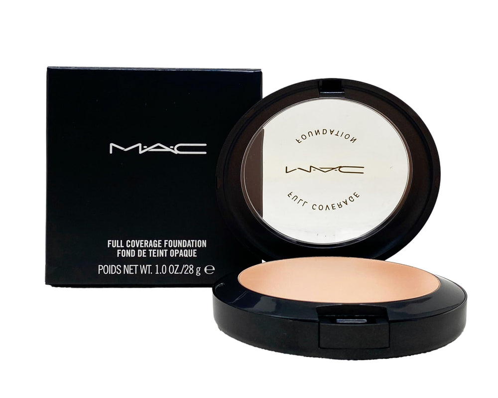 MAC W10 bottle front shows shade for very fair skin with neutral rosy undertones
