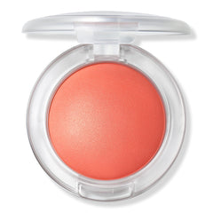 MAC Glow Play Cushiony Blush That’s Peachy compact offers soft peach glow for everyday color.