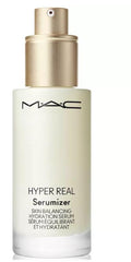 MAC Hyper Real Skin Duo packaging on display showing balanced texture and glow