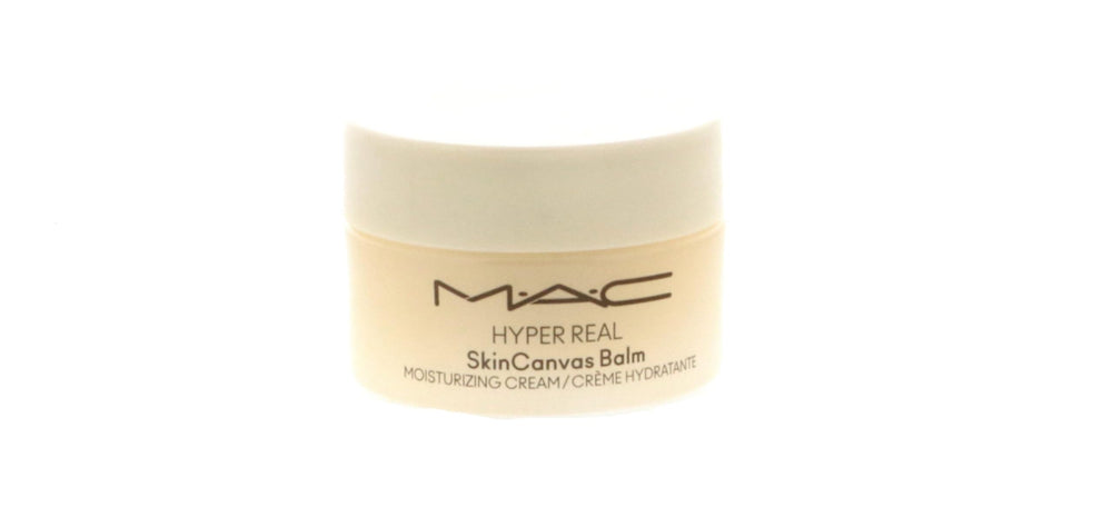 MAC Hyper Real SkinCanvas Balm packaging reveals inclusive shade compatibility for all skin tones.
