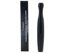 MAC In Extreme Dimension 3D Black Lash Mascara bottle close-up highlighting bold volume potential.