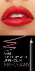 MAC Macximal Silky Matte Lipstick Overstatement orange shade for vibrant everyday look.