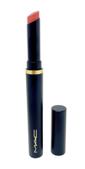 MAC Powder Kiss Velvet Blur Slim Stick Gingerella pout enhances bold color with lightweight comfort