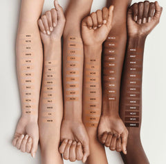 MAC Studio Fix Fluid texture on skin showing even tone and hydration