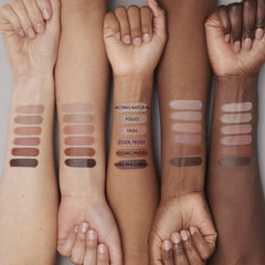 MAC Ximal Silky Matte Lipstick 627 Cool Teddy packaging for chic carry and precise use.