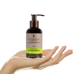 Premium packaging highlights Macadamia Professional quality.