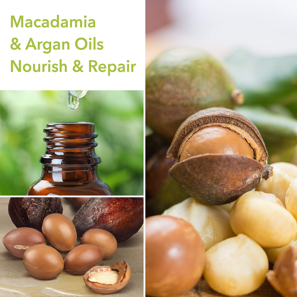 Macadamia Professional Weightless Repair Masque being applied for even distribution and care.