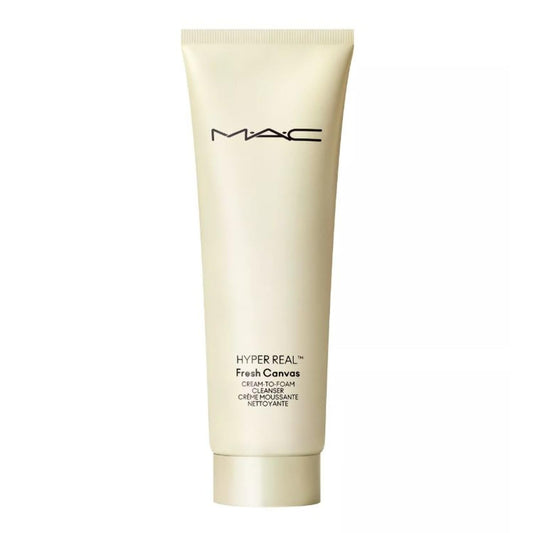 Mac Cosmetics Hyper Real Fresh Canvas cleanser bottle for a gentle, refreshing cleanse