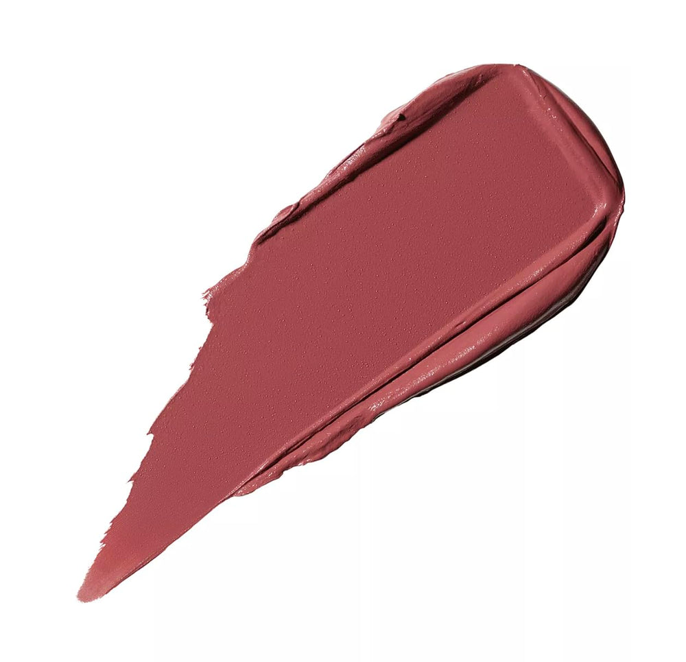 MAC Macximal Silky Matte Lipstick Twig Twist 690 Pink swatch showing even coverage