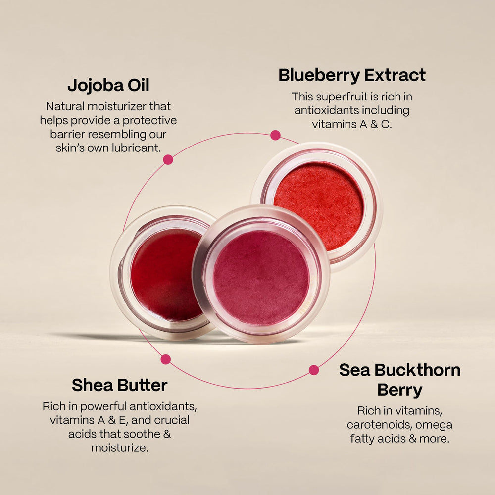 Mad Hippie Plum Tint vegan and cruelty-free formula in clean, responsibly sourced ingredients.