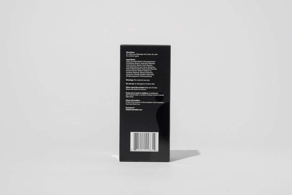 Mad Rabbit Replenish lotion on hand reveals smooth finish for daily use