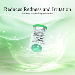 Madeca Derma Phyto-Calming botanicals imagery showcasing gentle skin support.