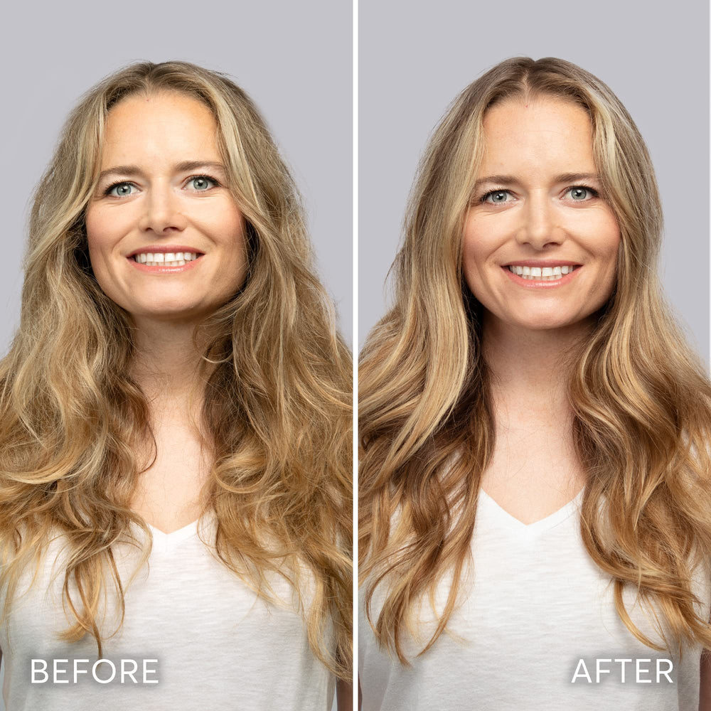 Madison Reed Color Therapy Pura keratin detail emphasizes strength and strand fortification