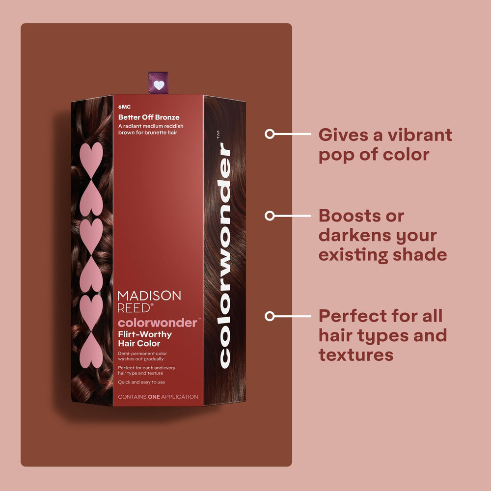 Cleansing wipe included for quick prep and cleanup after coloring