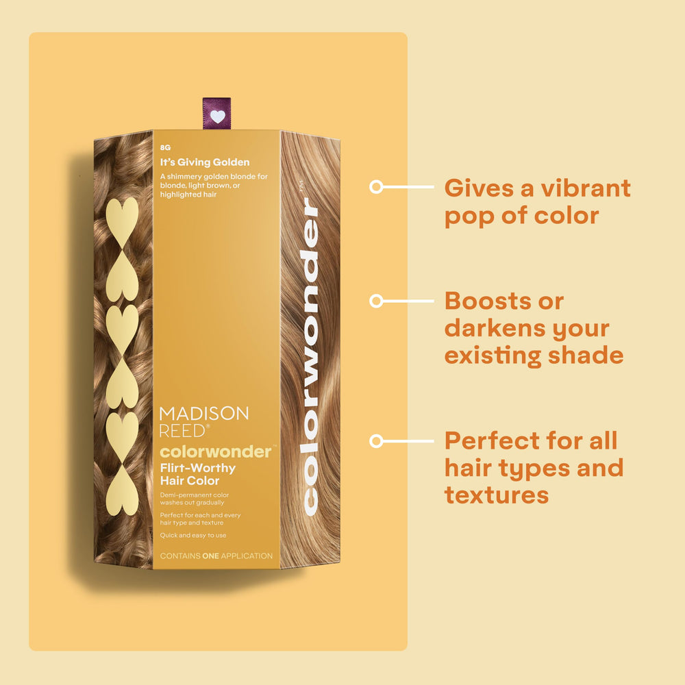 Madison Reed cleansing wipe removes excess product for a clean start