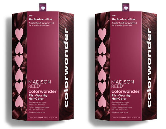 Madison Reed ColorWonder demi-permanent color tube in Bordeaux for long-lasting rich shade