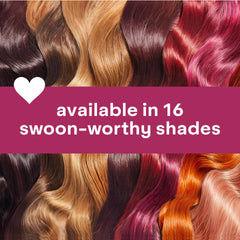 Color solve shampoo packet assists gentle cleansing after color.