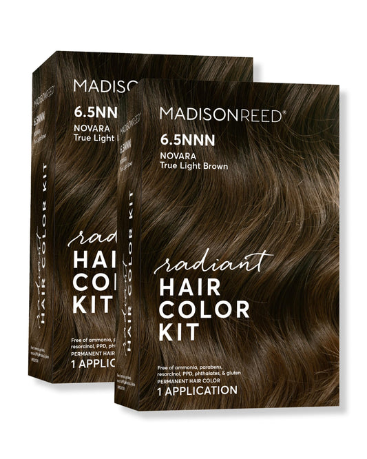 Madison Reed Radiant Color Kit cream color for even gray coverage at home
