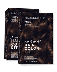 Madison Reed Radiant Color Venezia Brown application for natural gray blending.