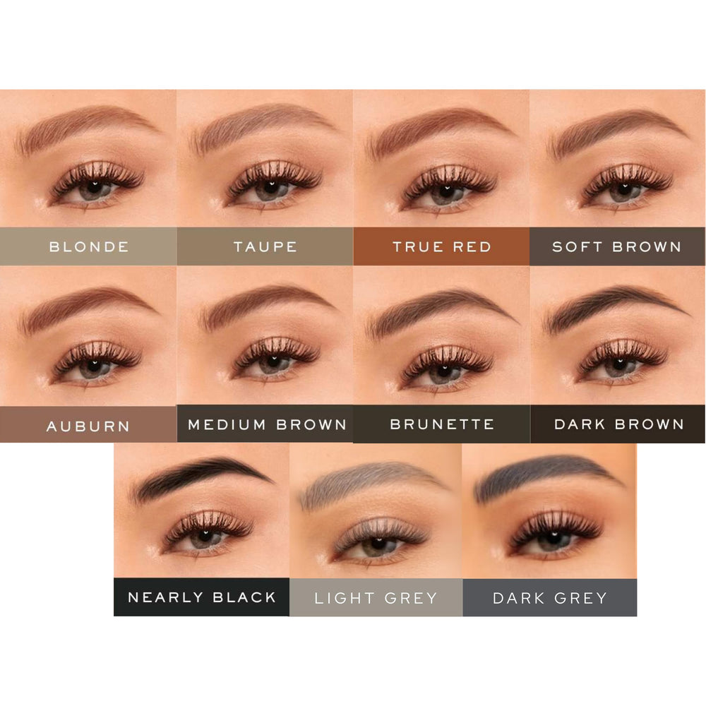 MADLUVV Brow Stamp Kit color-cap pigment lets you release pigment for control.