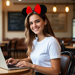 MADO rainbow mouse ears headband adds color for events and photos