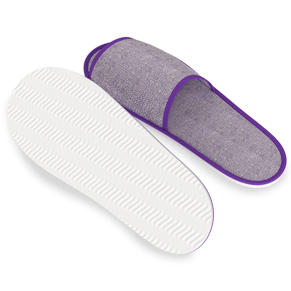 Maeline individually packaged slippers suitable for Airbnb and events.