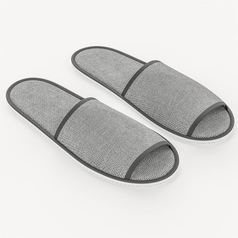 Maeline lightweight and portable indoor slippers for guests or travel.