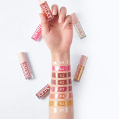 MAEPEOR lipgloss nonsticky application for smooth wear