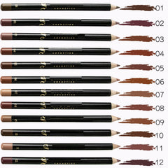MAEPEOR lip liner pencil swatches in shade 02 for precise contouring