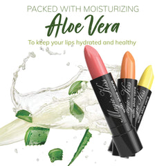 Magic Kiss with Aloe Vera moisturizes lips during wear