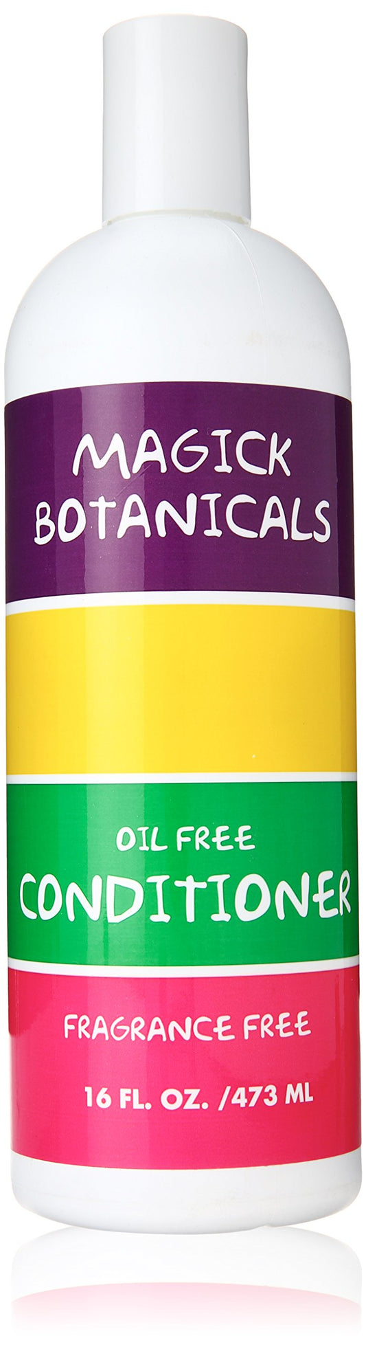 Magick Botanicals fragrance-free conditioner bottle pour, ideal for sensitive skin care