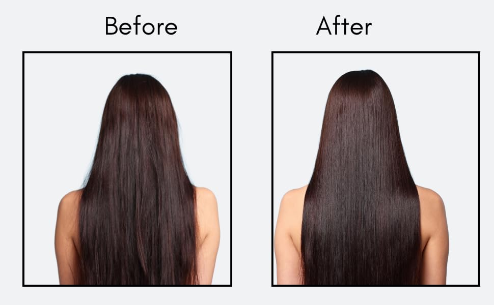 MagicSleek Hydrating Shampoo shiny hair after wash result
