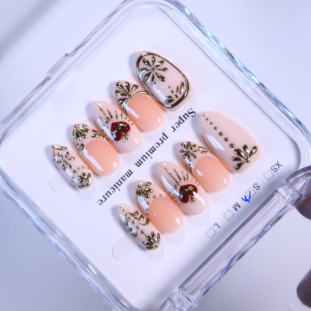 MAGLFELL thick acrylic nails with flexible typing