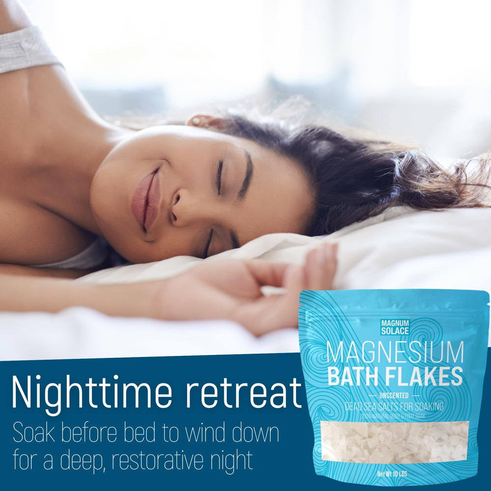 Pour 1–2 cups of flakes for a luxurious bath or foot soak